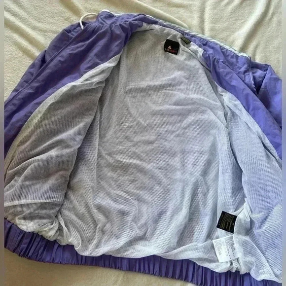 Vintage Lizsport 100% Nylon Full Zip Jacket - Picture 5 of 5